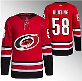 Men's Carolina Hurricanes #58 Michael Bunting Red Stitched Jersey,baseball caps,new era cap wholesale,wholesale hats